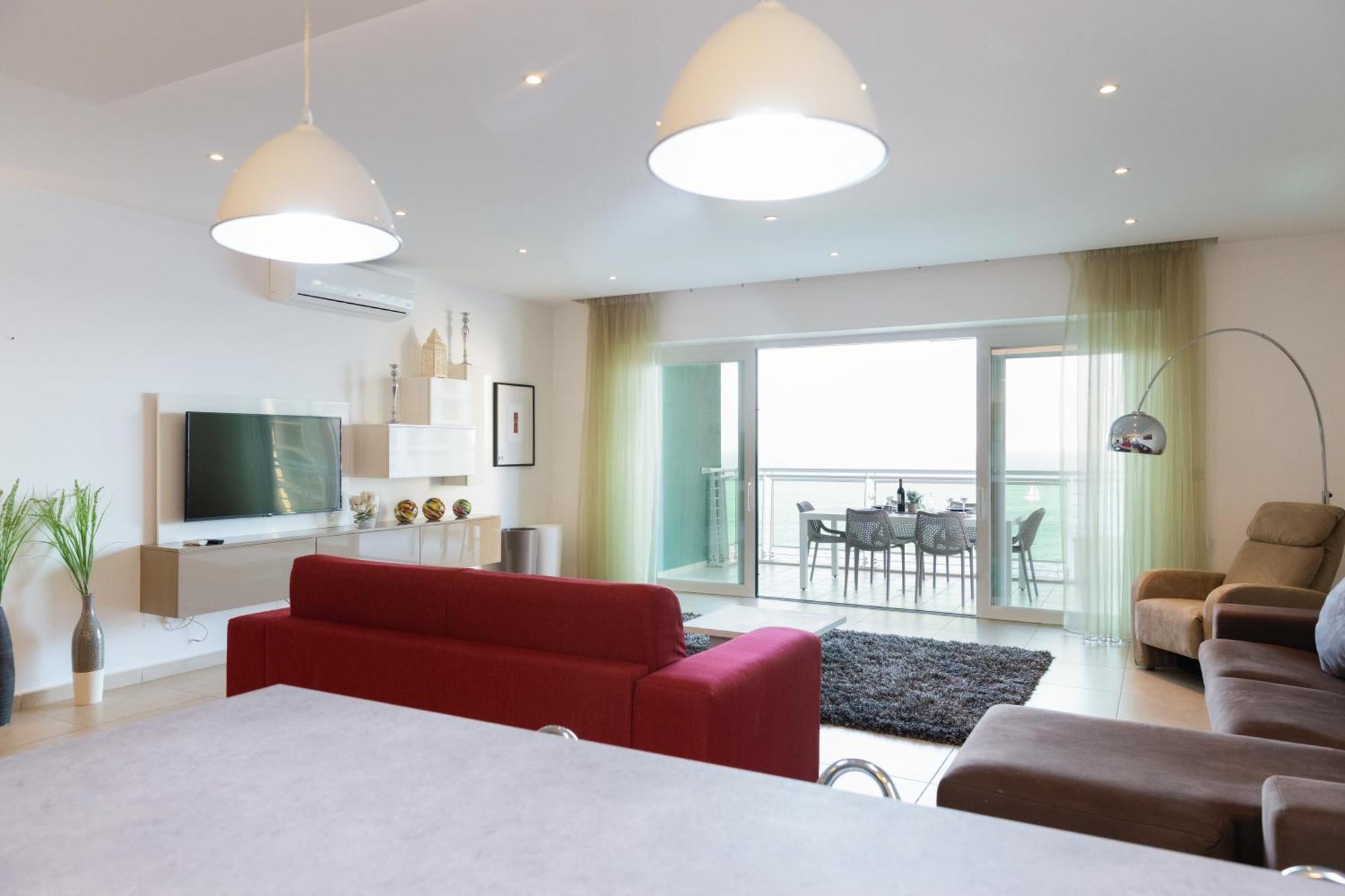 Luxury Seafront 3Br With Pool By Arcobnb Sliema Exterior foto